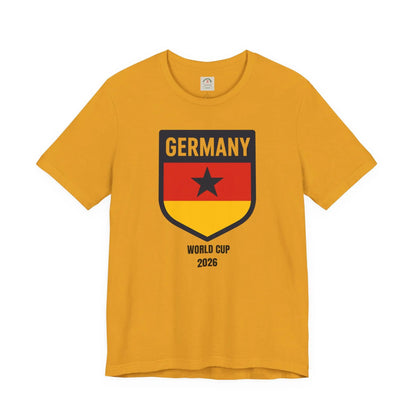 Germany World Cup 2026 Soccer Tee by Printify