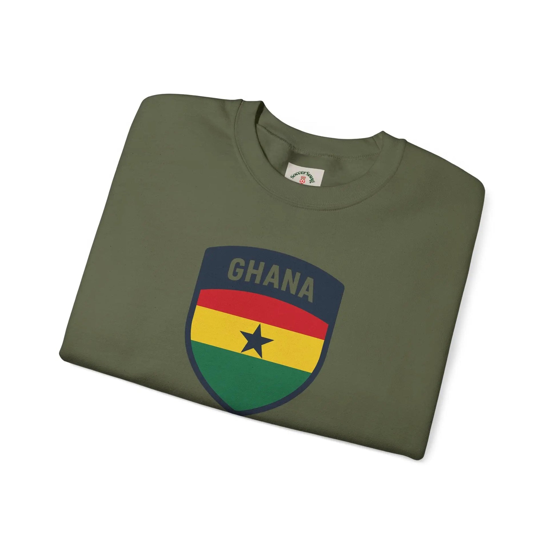 Ghana World Cup 2026 Unisex Heavy Blend™ Crewneck Sweatshirt by Printify