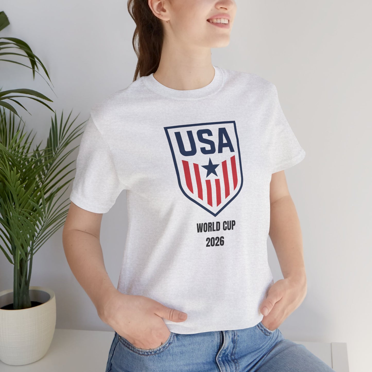 USA World Cup 2026 Unisex Cotton Crew Tee