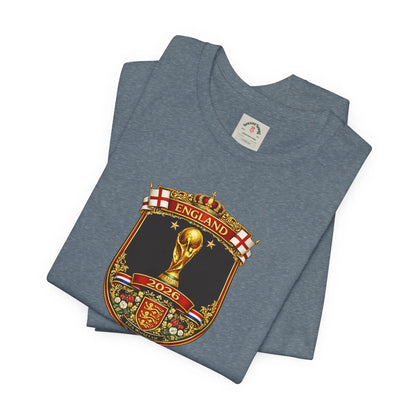 England World Cup 2026 Unisex Cotton Crew Tee by Printify