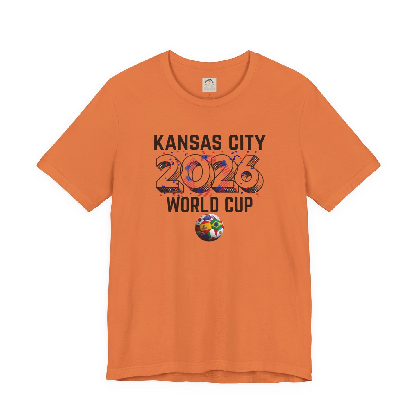 Kansas City 2026 World Cup T-Shirt — Soccer Fan Tee