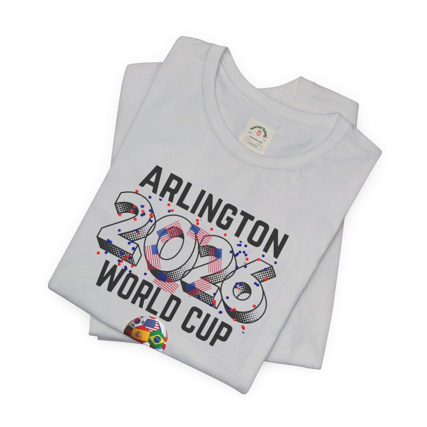 Arlington 2026 World Cup Soccer Tee — Commemorative Fan T‑Shirt