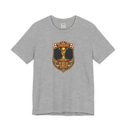 England World Cup 2026 Unisex Cotton Crew Tee by Printify