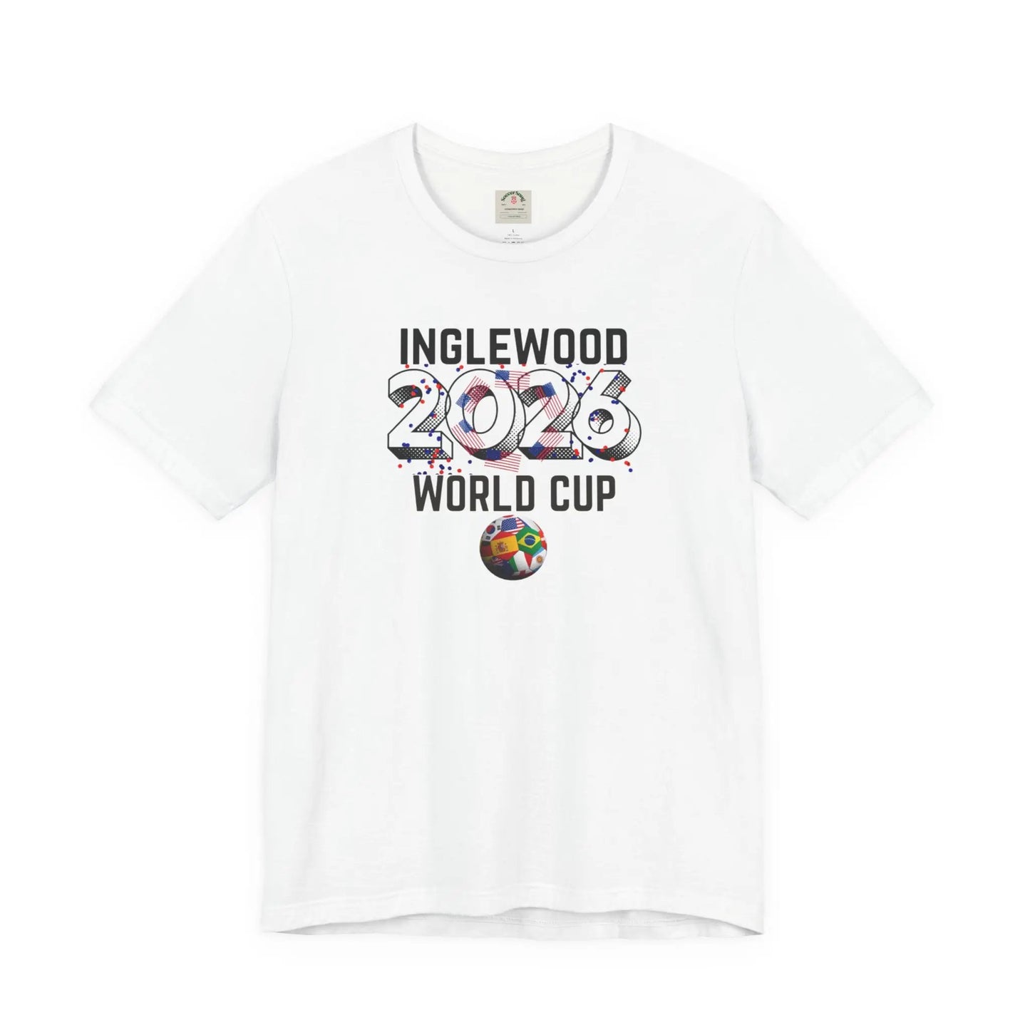 Inglewood World Cup 2026 Host Unisex Cotton Crew Tee by Printify