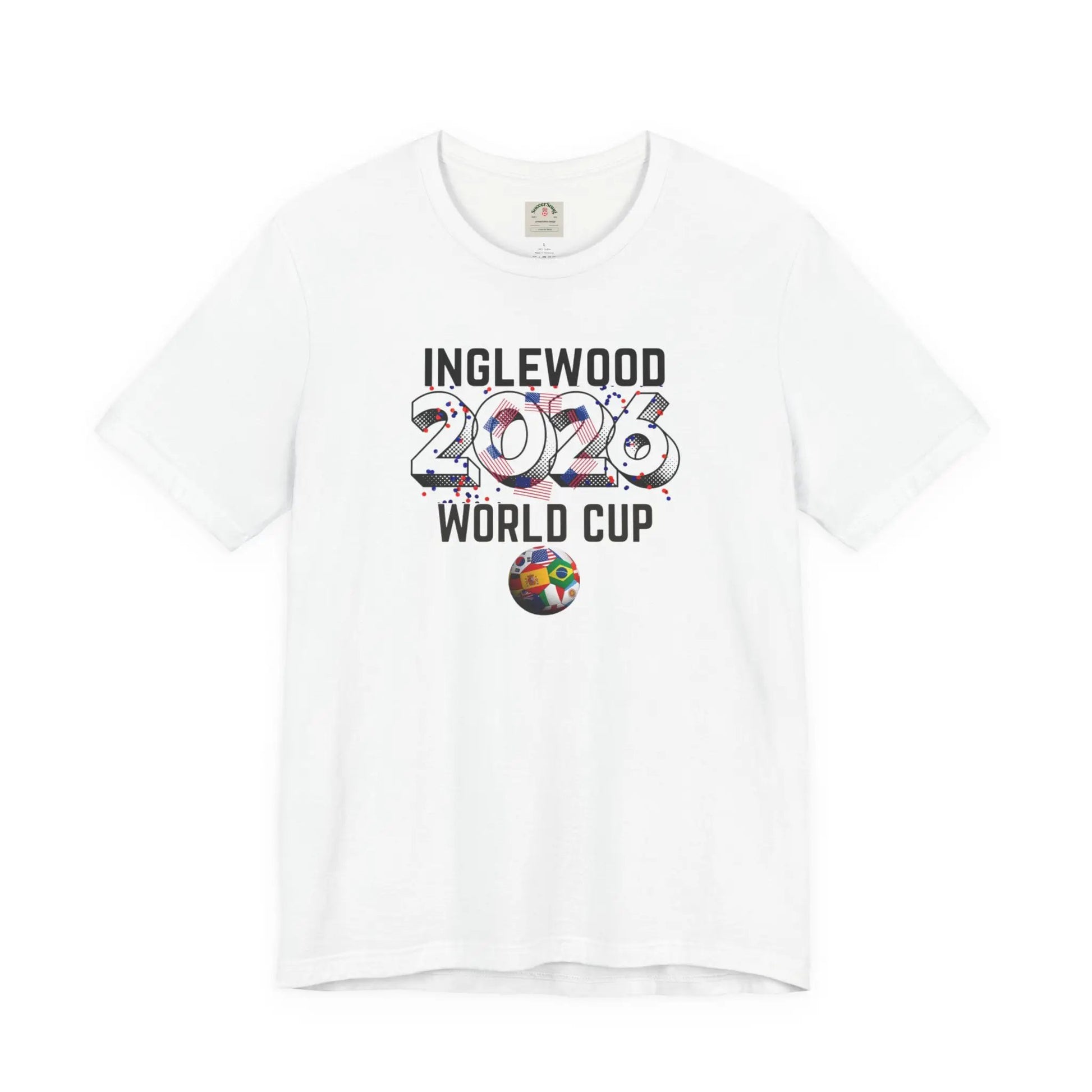 Inglewood World Cup 2026 Host Unisex Cotton Crew Tee by Printify