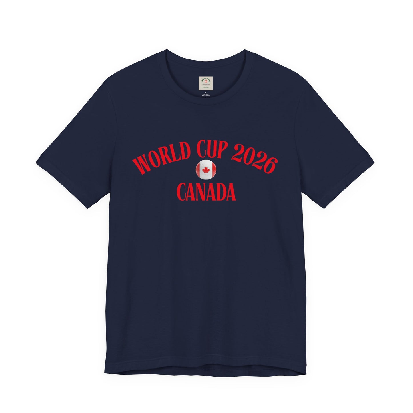 World Cup 2026 Canada T-Shirt — Canadian Soccer Fan Tee