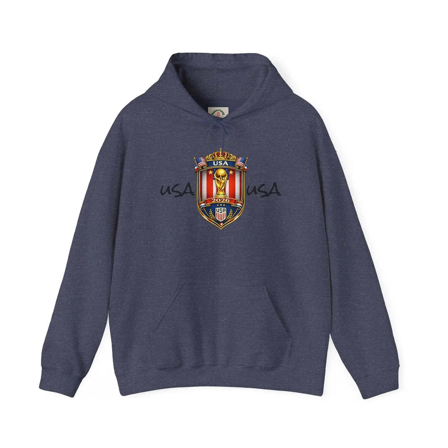 USA World Cup 2026 Hooded Sweatshirt by Printify