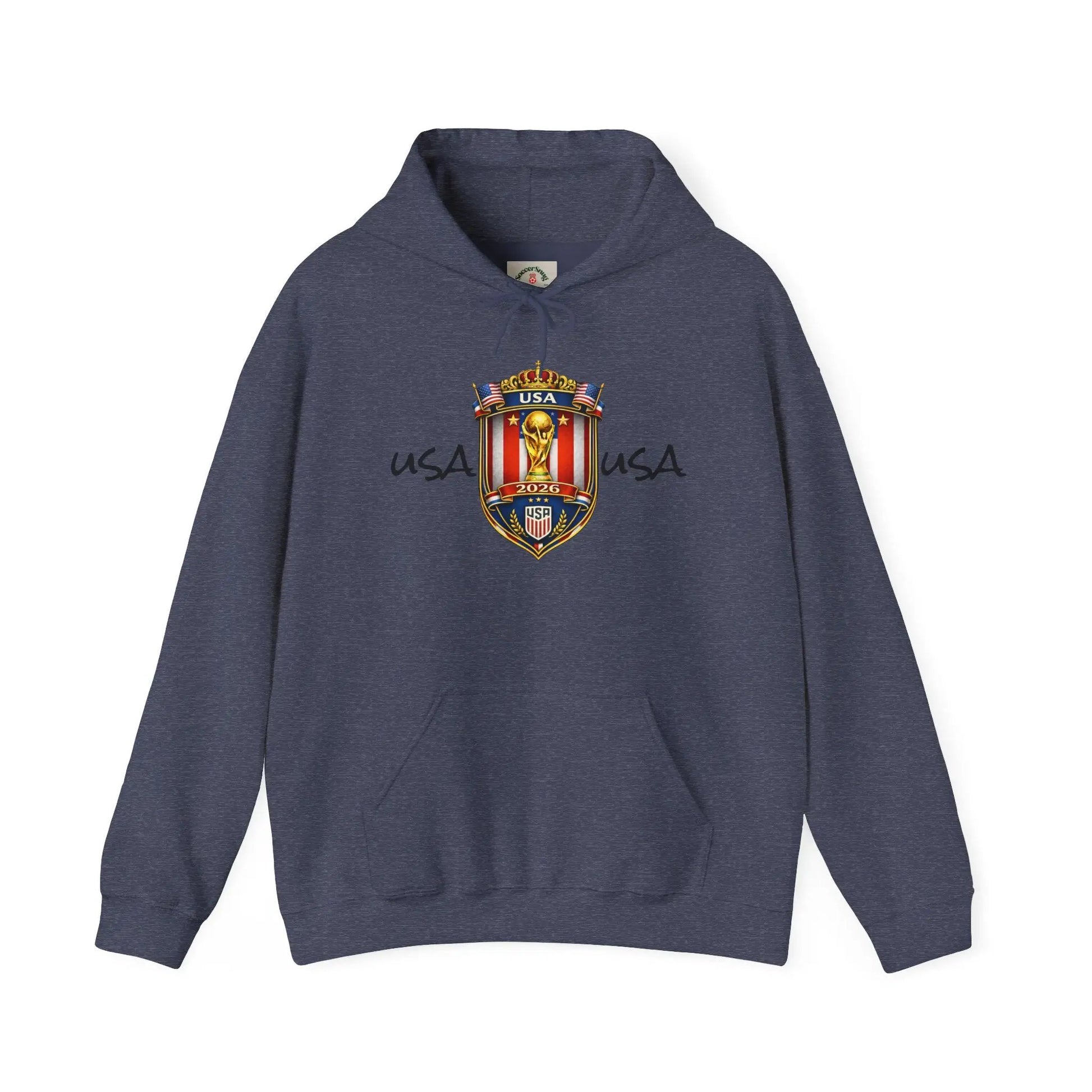 USA World Cup 2026 Hooded Sweatshirt by Printify