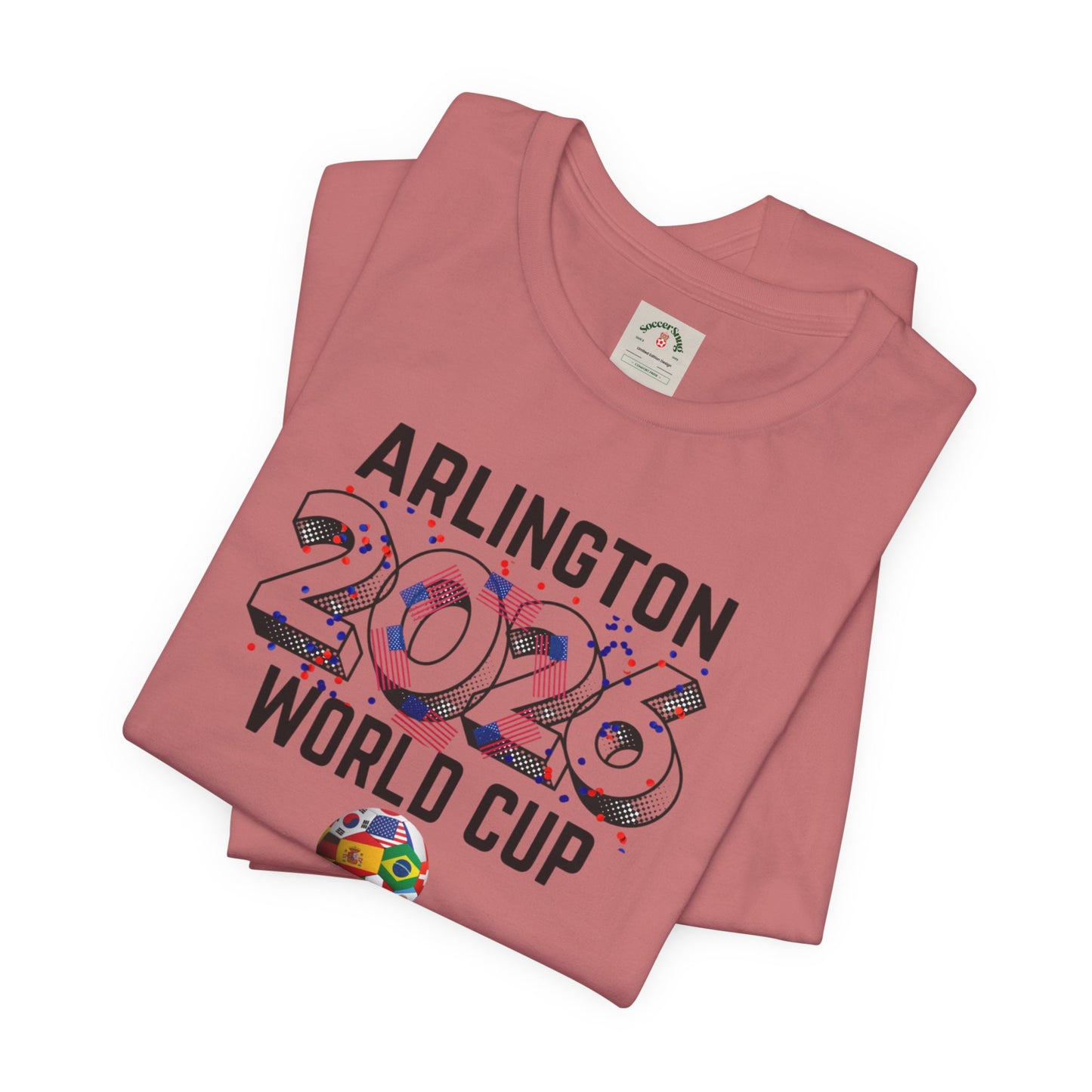 Arlington 2026 World Cup Soccer Tee — Commemorative Fan T‑Shirt