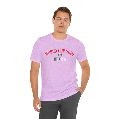 Mexico World Cup 2026 Unisex Jersey Short Sleeve Tee by Printify