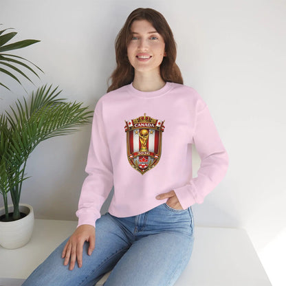 Canada World Cup 2026 Crewneck Sweatshirt by Printify