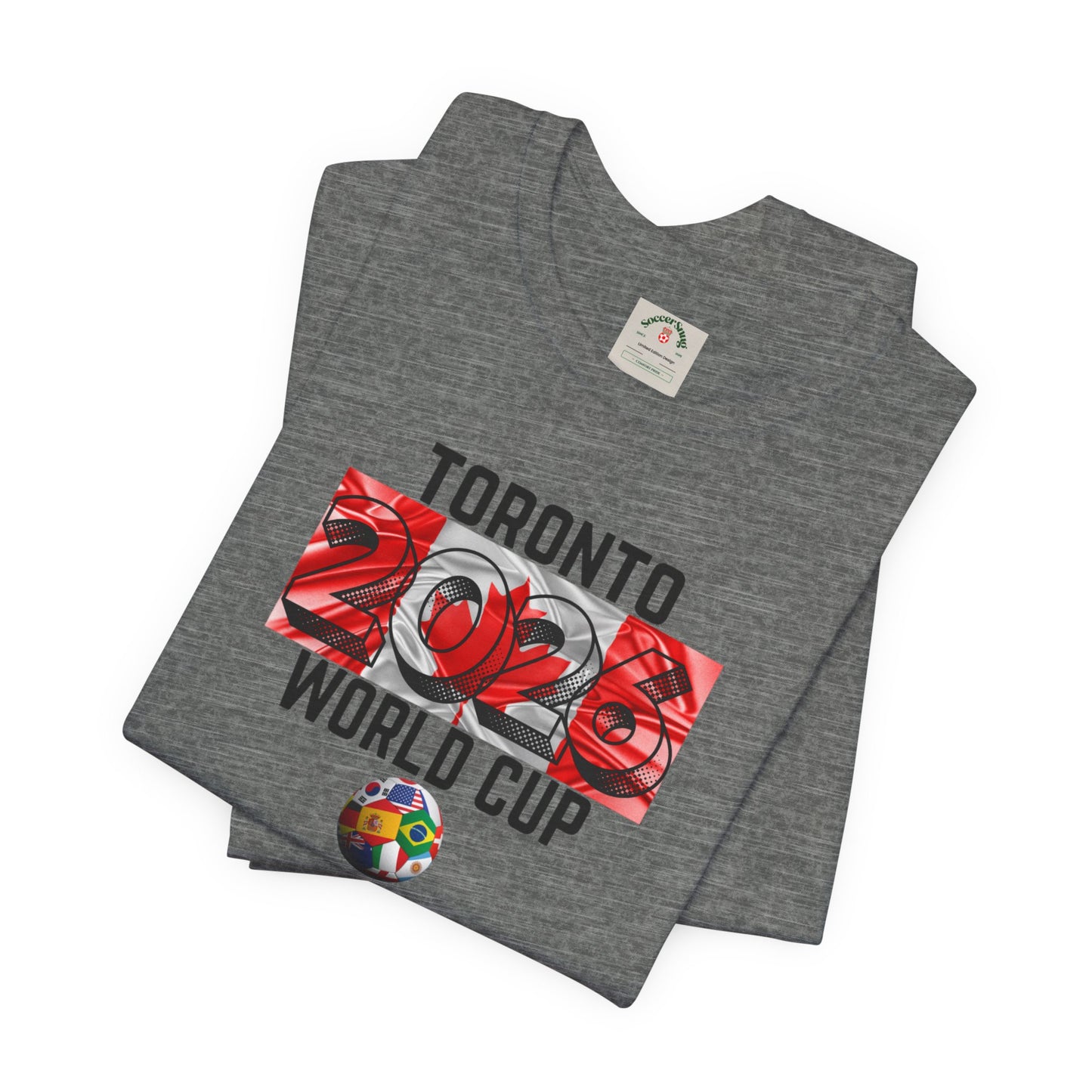 Toronto World Cup 2026 Host Unisex Cotton Crew Tee