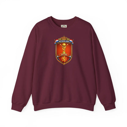 Netherlands 2026 World Cup Crest Crewneck by Printify