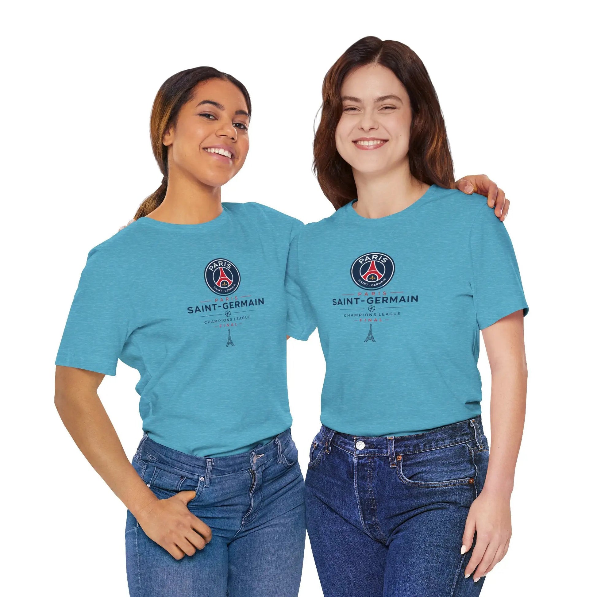 PSG Champions League Final Unisex Soccer Jersey Short Sleeve Tee by Printify