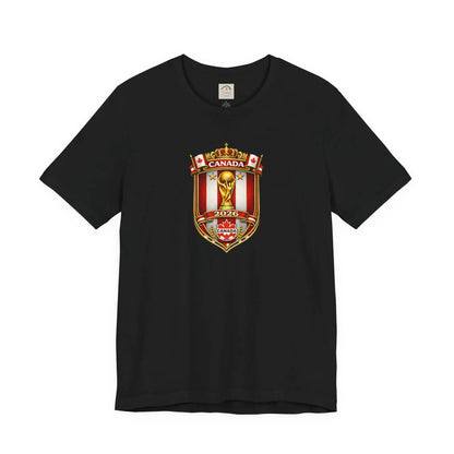 Canada World Cup 2026 Unisex Cotton Crew Soccer Fan Tee by Printify