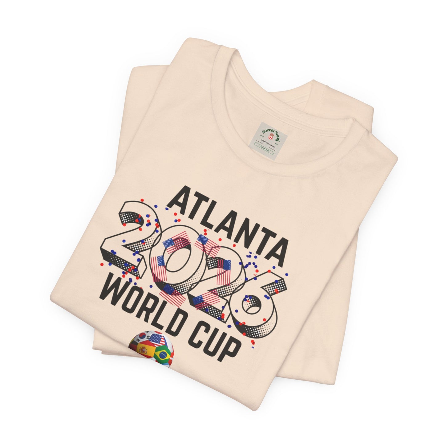 Atlanta 2026 World Cup T-Shirt — Soccer Fan Tee