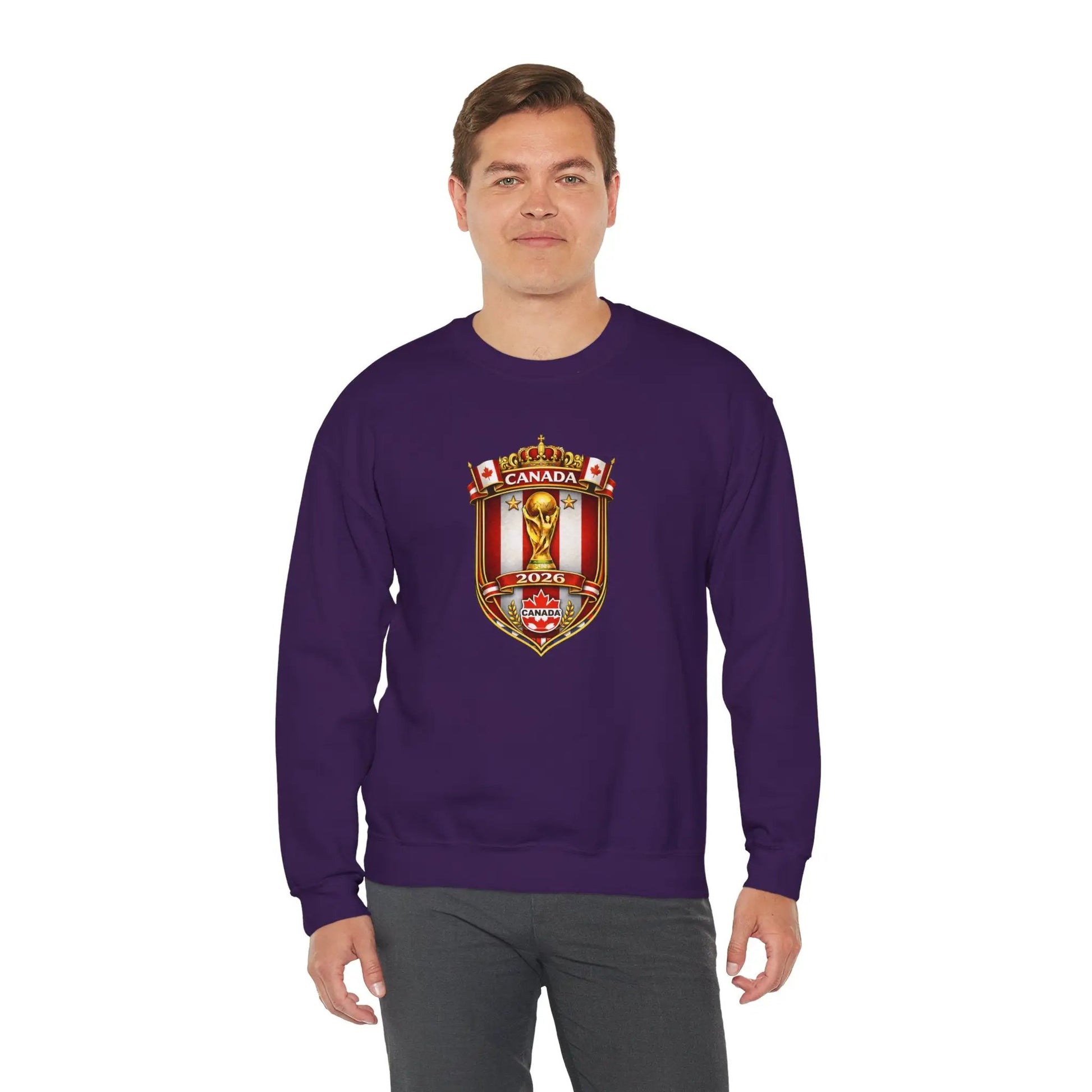 Canada World Cup 2026 Crewneck Sweatshirt by Printify