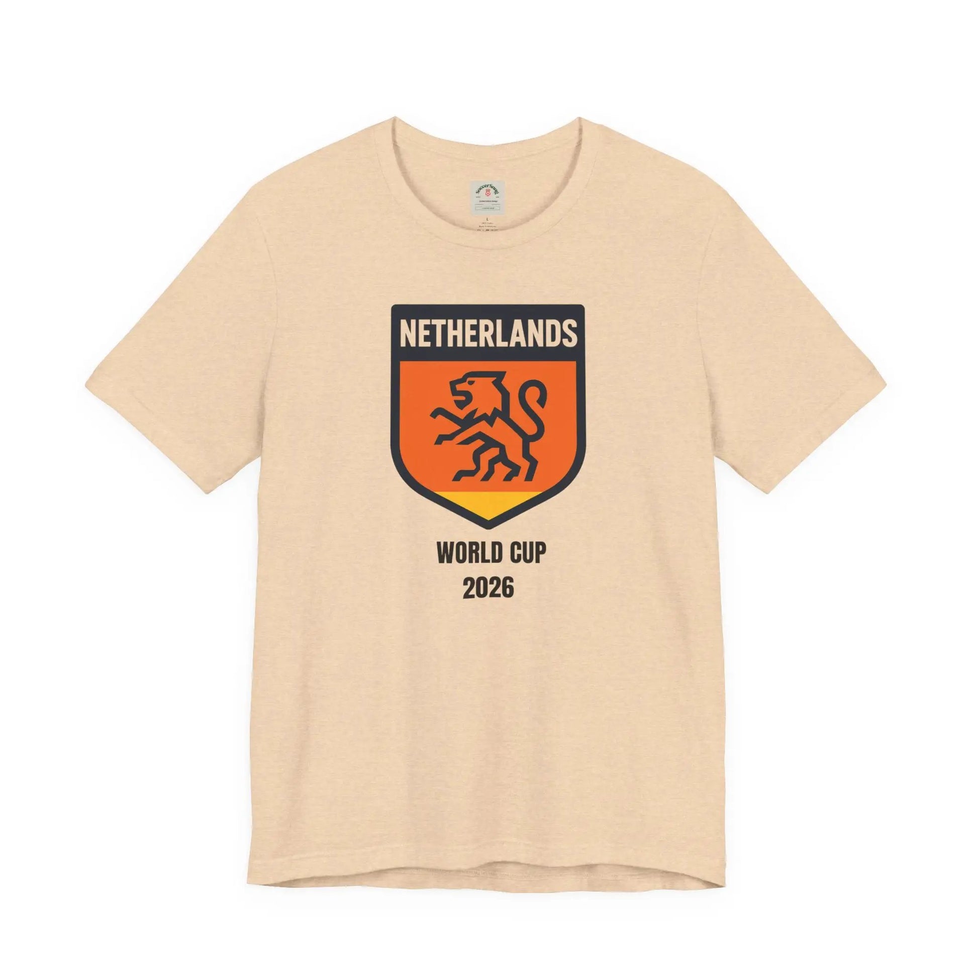 Netherlands World Cup 2026 Unisex Cotton Crew Tee by Printify