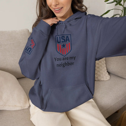 Customizable - SoccerSnug Heavy Blend Hoodie Unisex With Front Pocket Drawcord by Printify