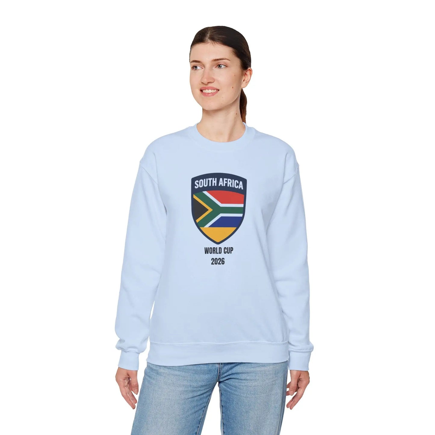 South Africa World Cup 2026 Unisex Heavy Blend™ Crewneck Sweatshirt by Printify