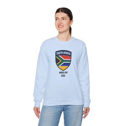 South Africa World Cup 2026 Unisex Heavy Blend™ Crewneck Sweatshirt by Printify