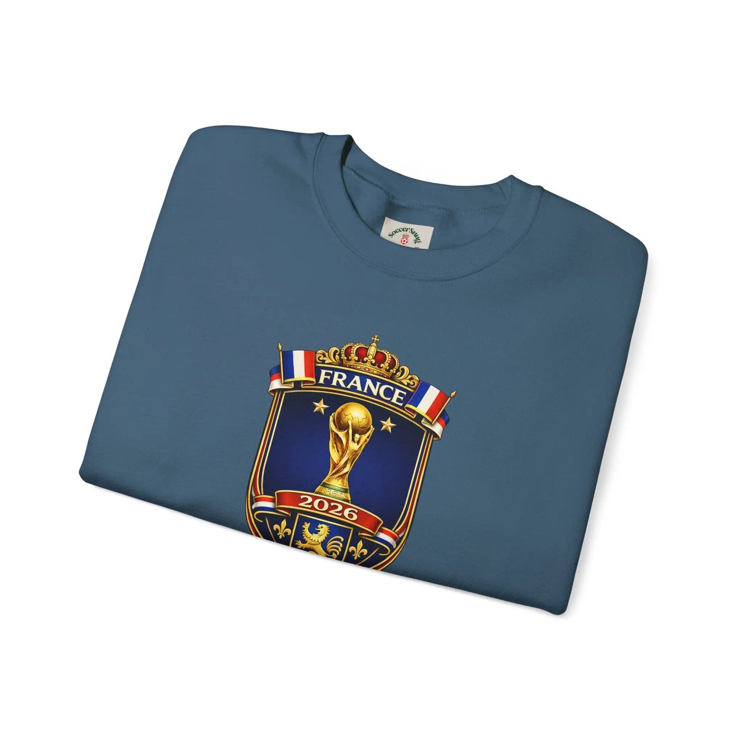 France World Cup Crewneck Sweatshirt by Printify