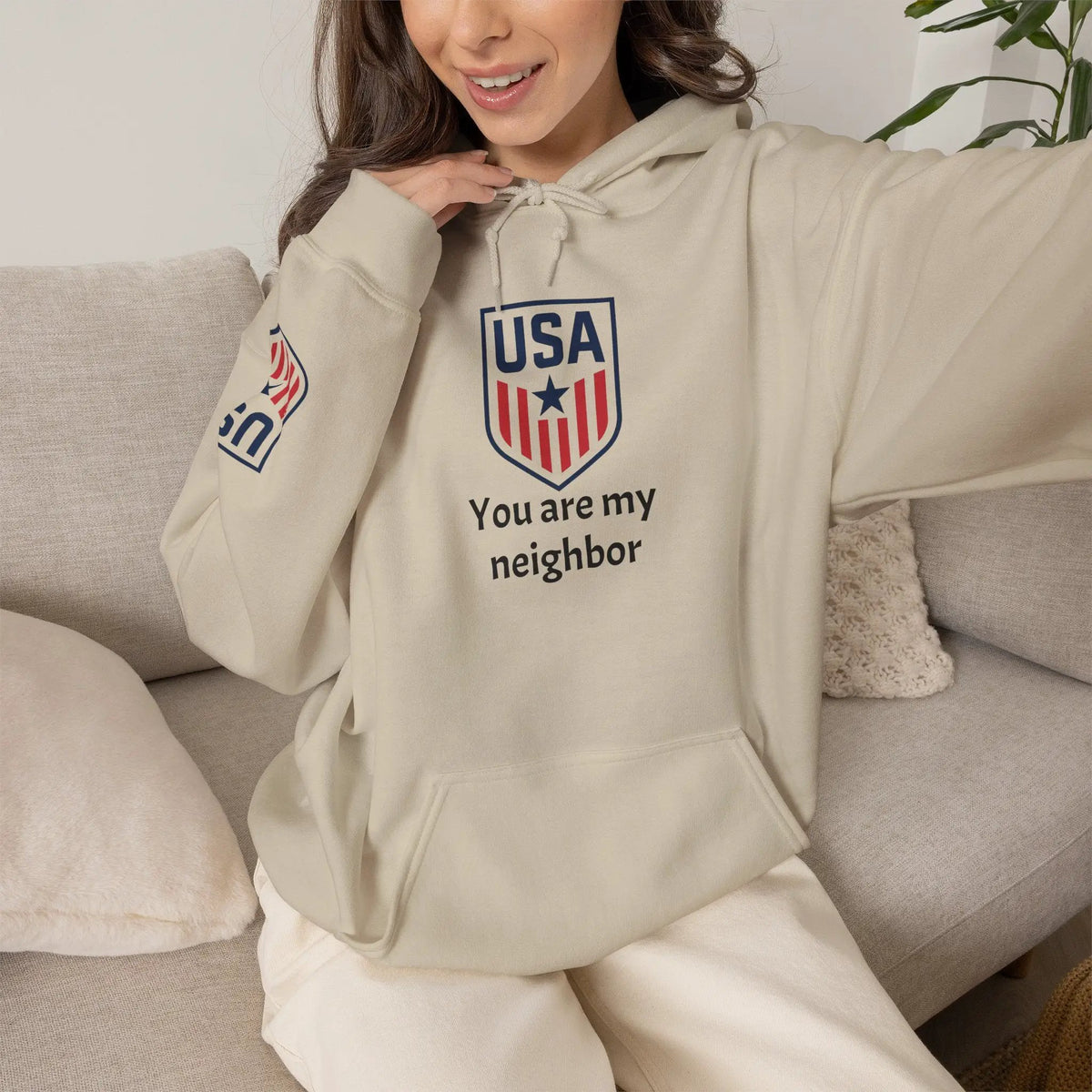 Customizable - SoccerSnug Heavy Blend Hoodie Unisex With Front Pocket Drawcord by Printify