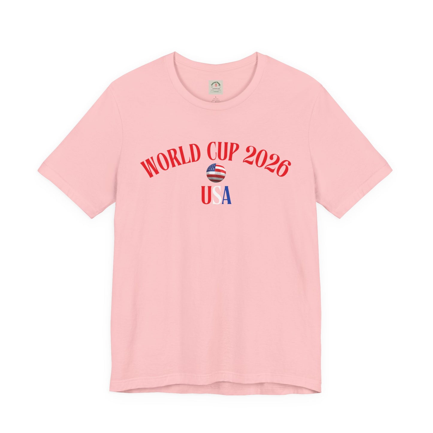 World Cup 2026 USA T-Shirt — Patriotic Soccer Tee