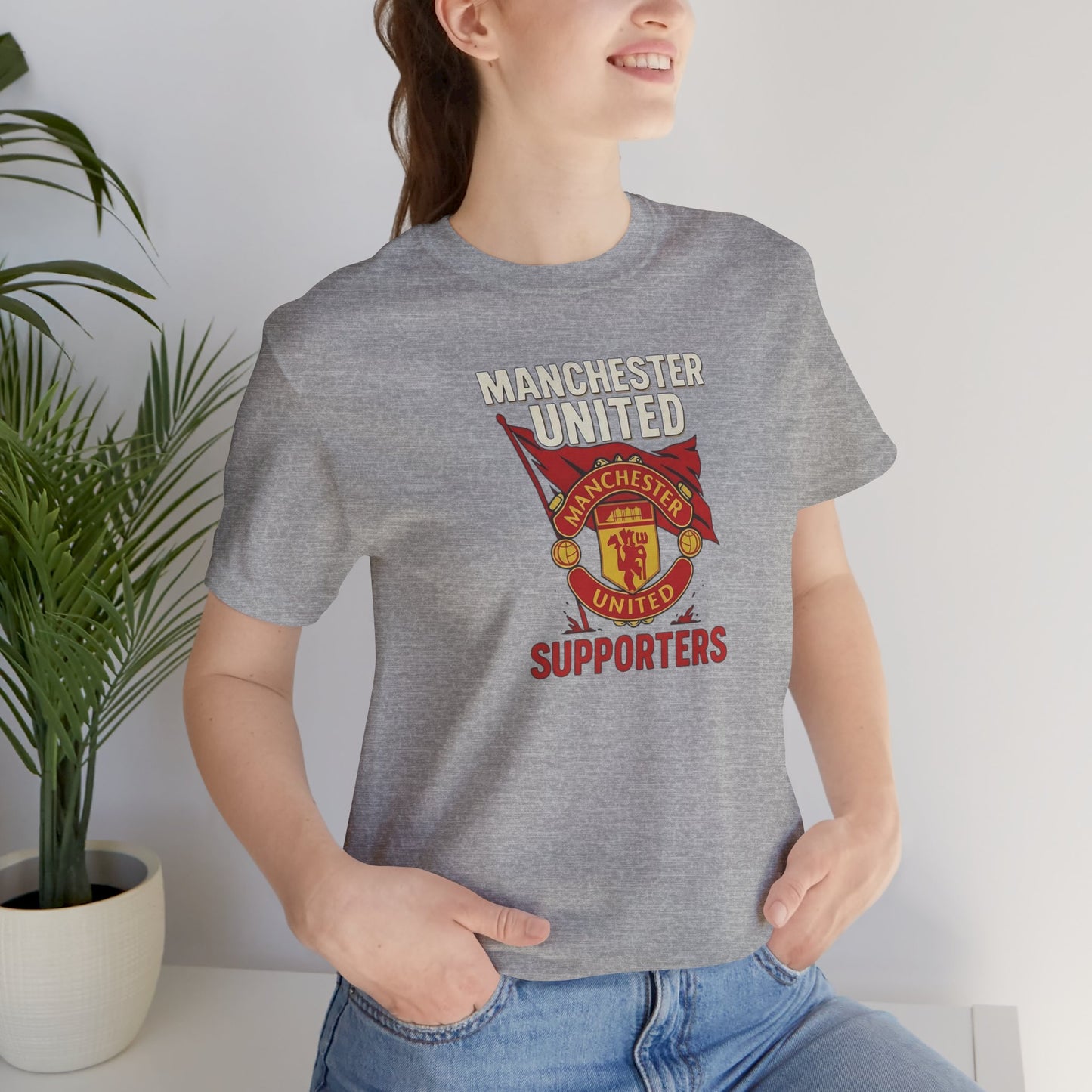 Manchester United Unisex Cotton Crew Tee