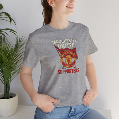 Manchester United Unisex Cotton Crew Tee