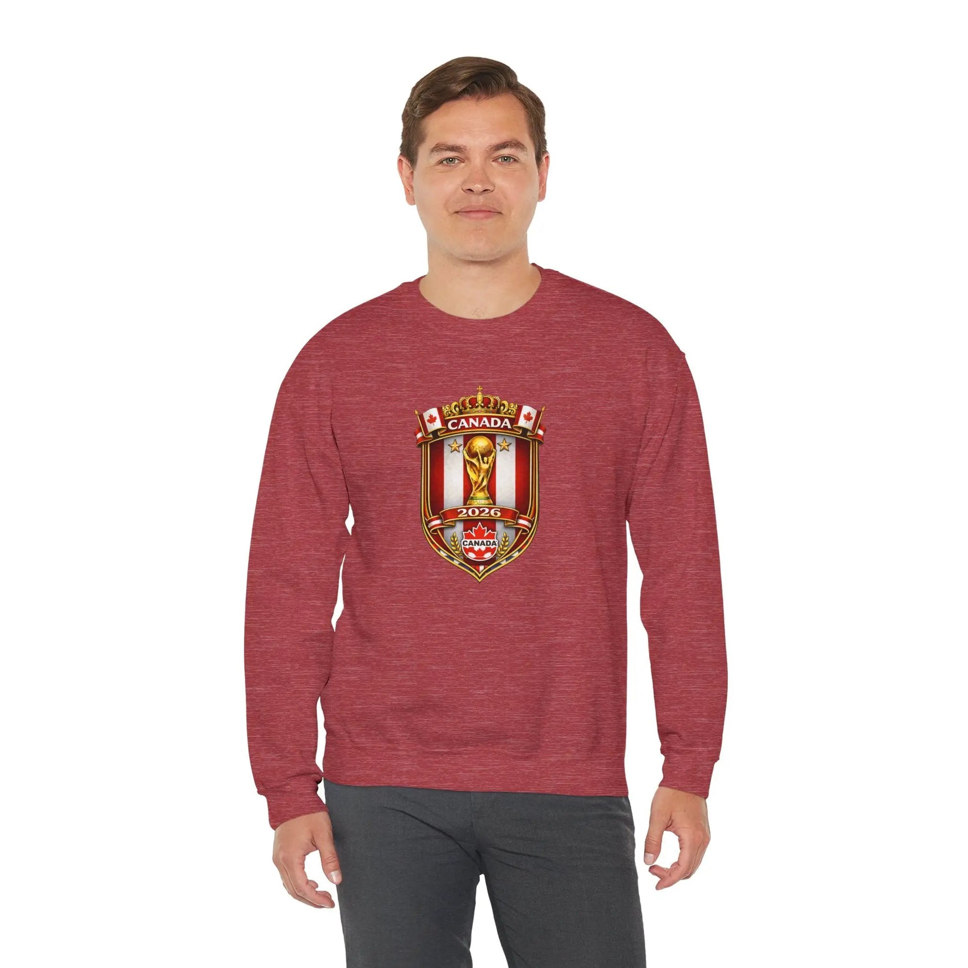 Canada World Cup 2026 Crewneck Sweatshirt by Printify