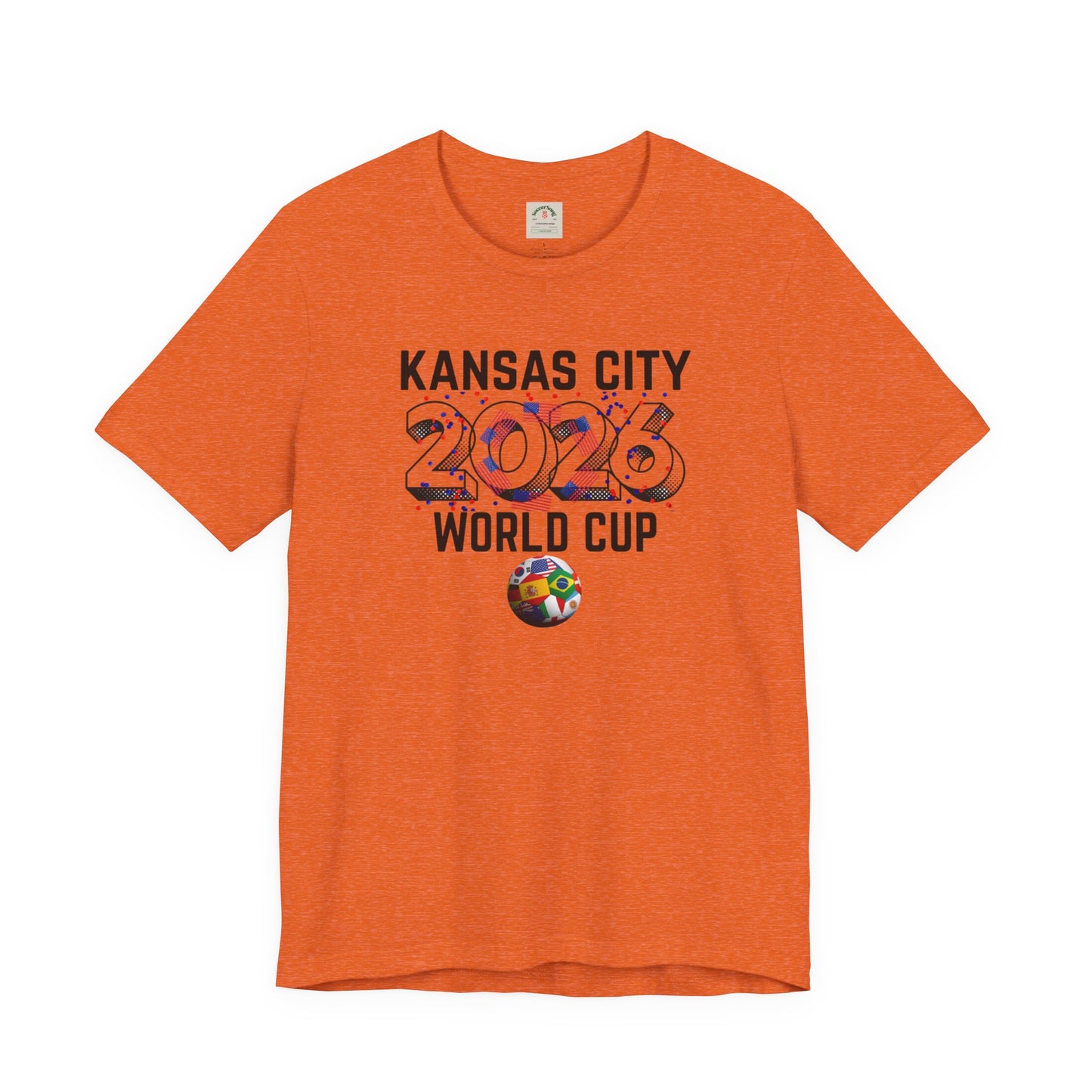 Kansas City 2026 World Cup T-Shirt — Soccer Fan Tee