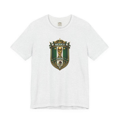 Mexico 2026 World Cup Crest T-Shirt — Soccer Fan Jersey Tee by Printify