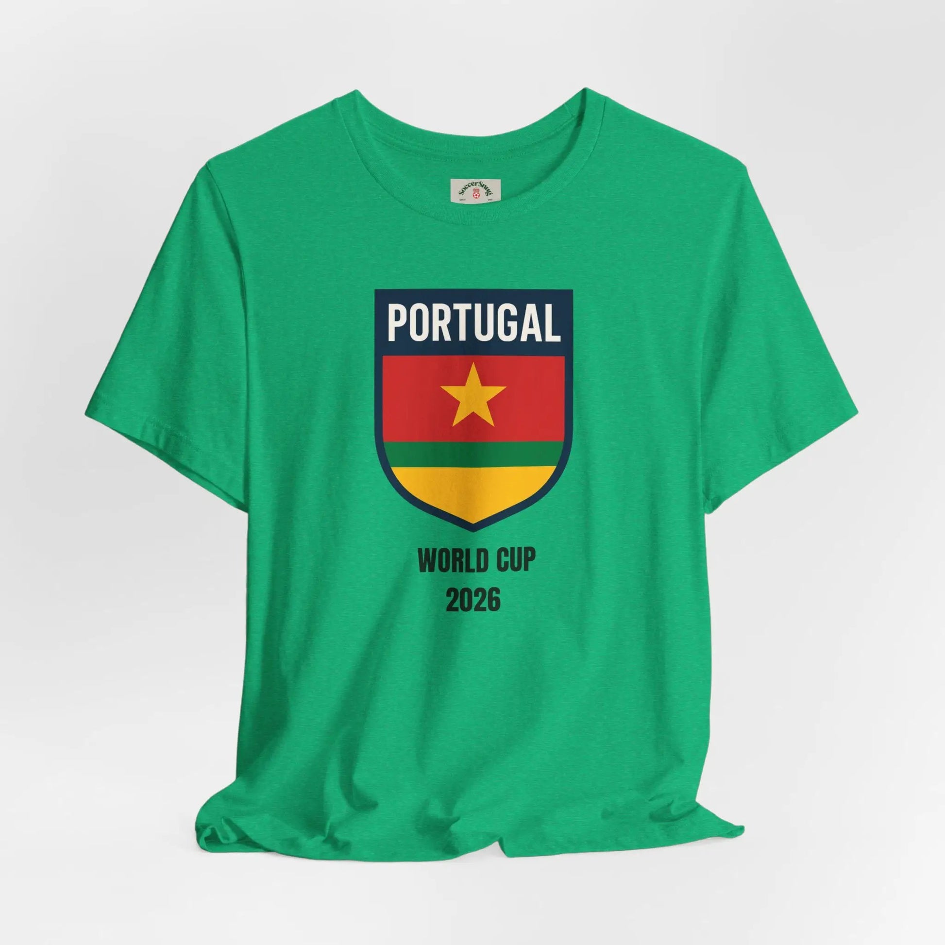 Portugal World Cup 2026 Unisex Cotton Crew Tee by Printify