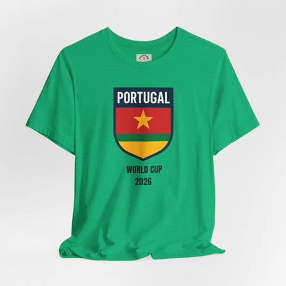 Portugal World Cup 2026 Unisex Cotton Crew Tee by Printify