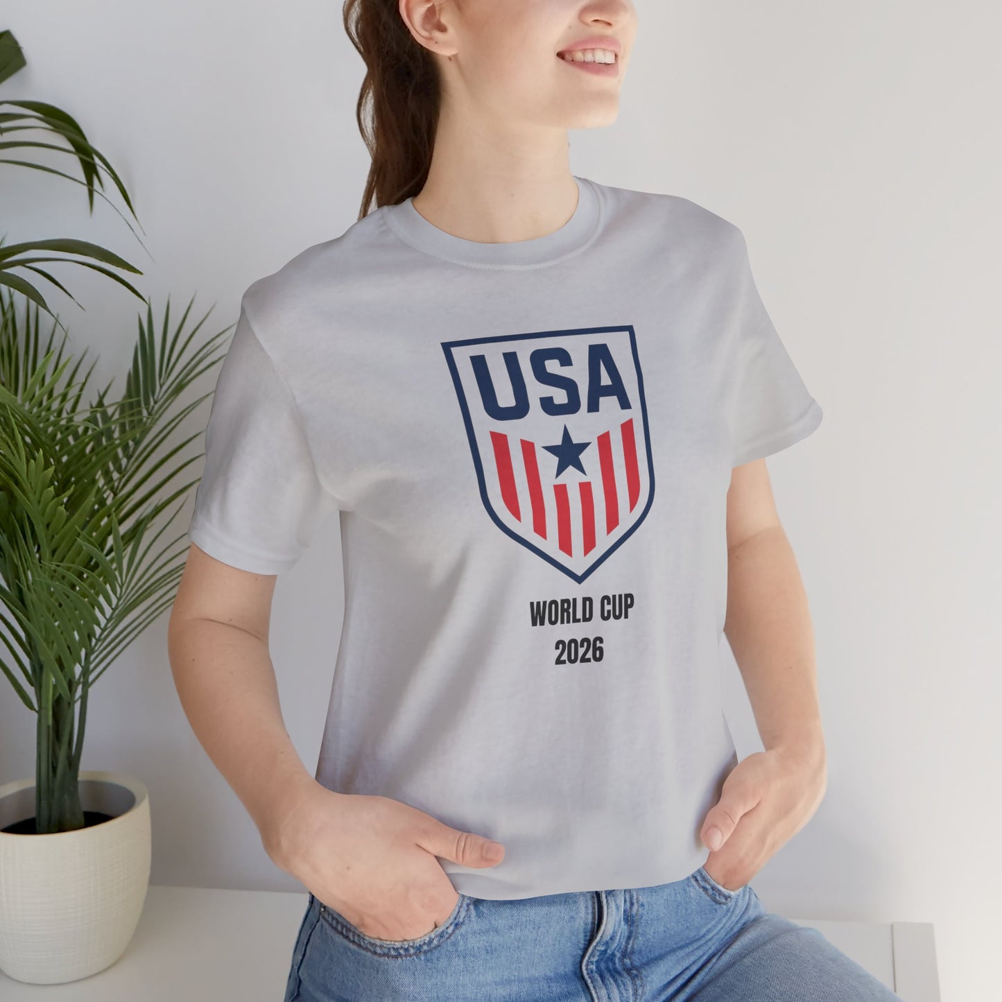 USA World Cup 2026 Unisex Cotton Crew Tee