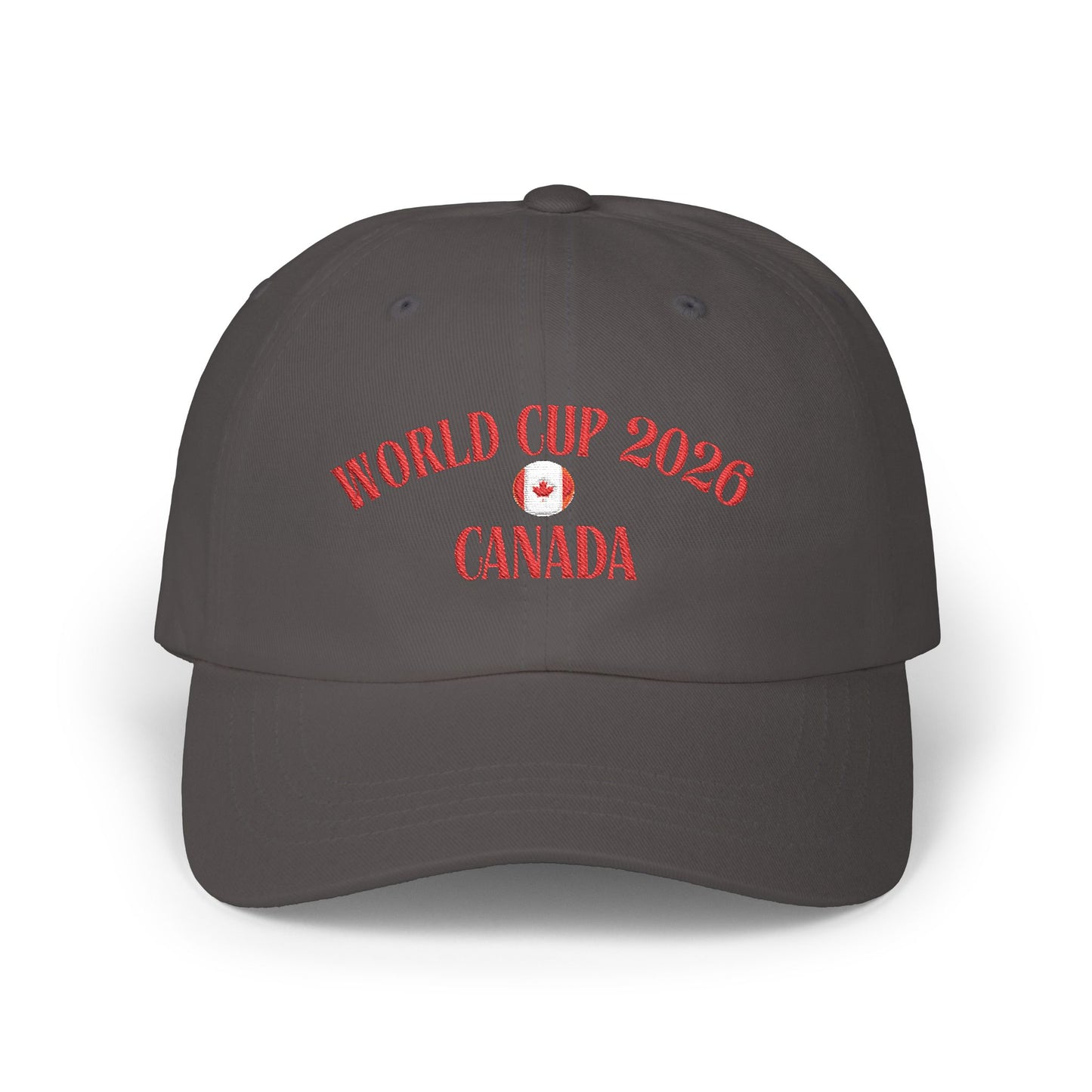 World Cup 2026 Canada Dad Cap — Canada Soccer Fan Baseball Hat