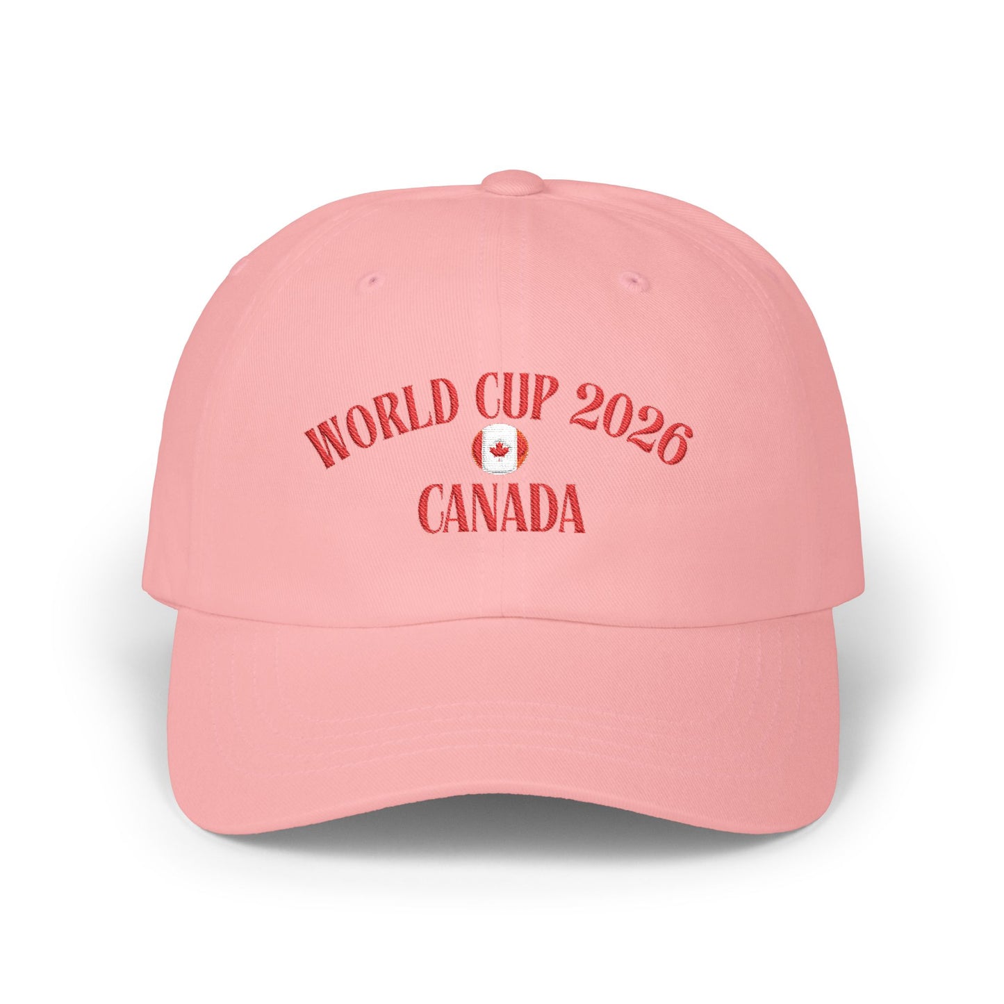World Cup 2026 Canada Dad Cap — Canada Soccer Fan Baseball Hat