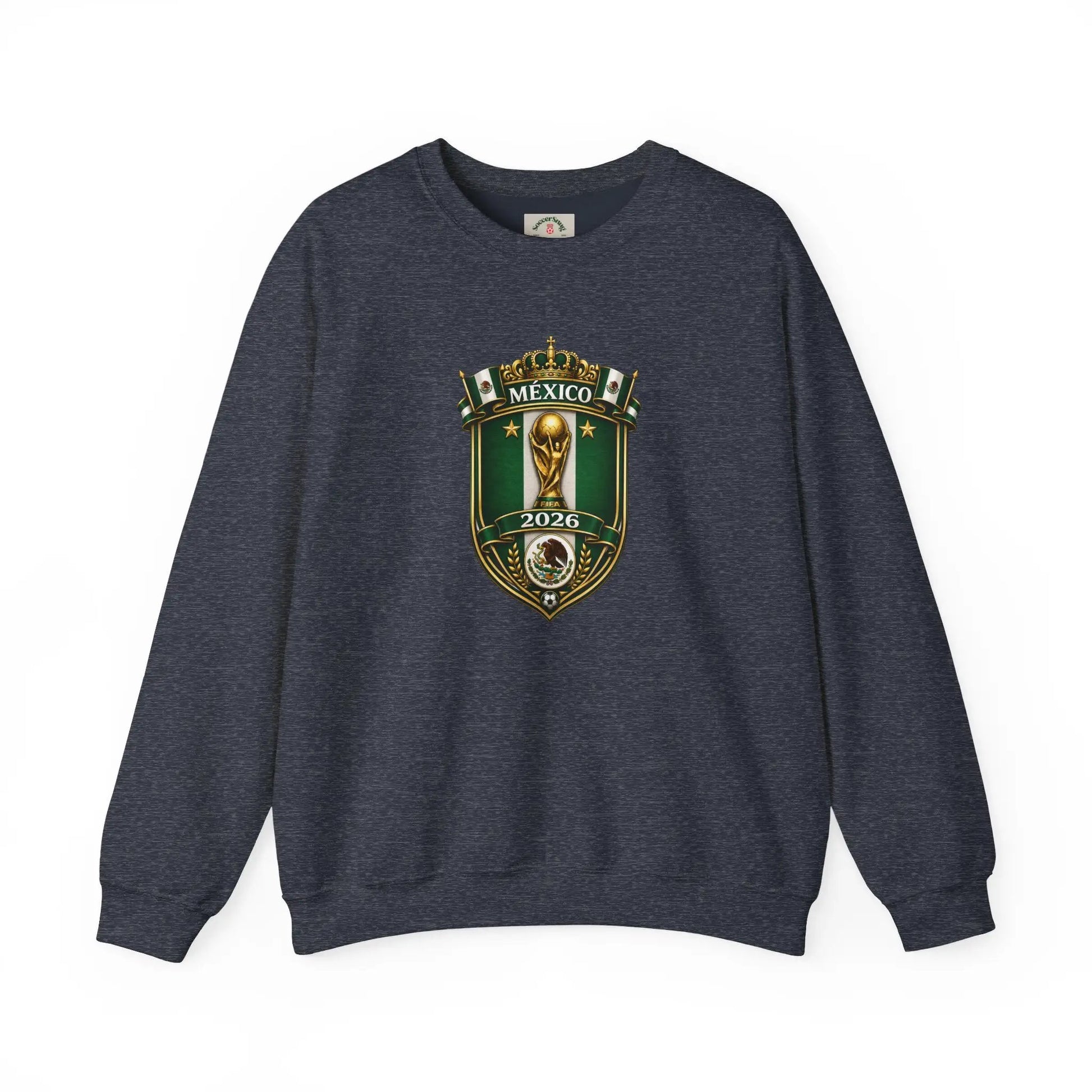 Mexico World Cup 2026 Crewneck Sweatshirt by Printify
