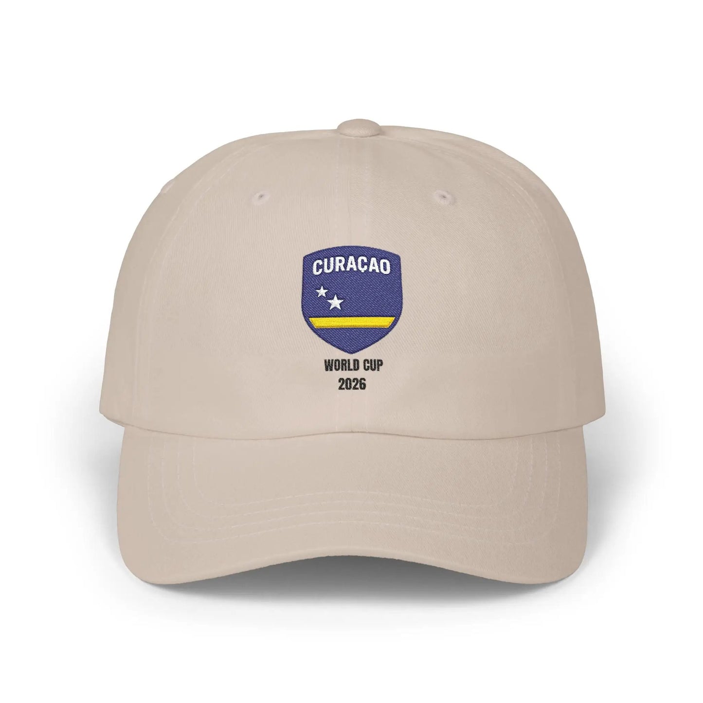 Curacao World Cup 2026 Classic Dad Cap Cotton Adjustable Low Profile by Printify
