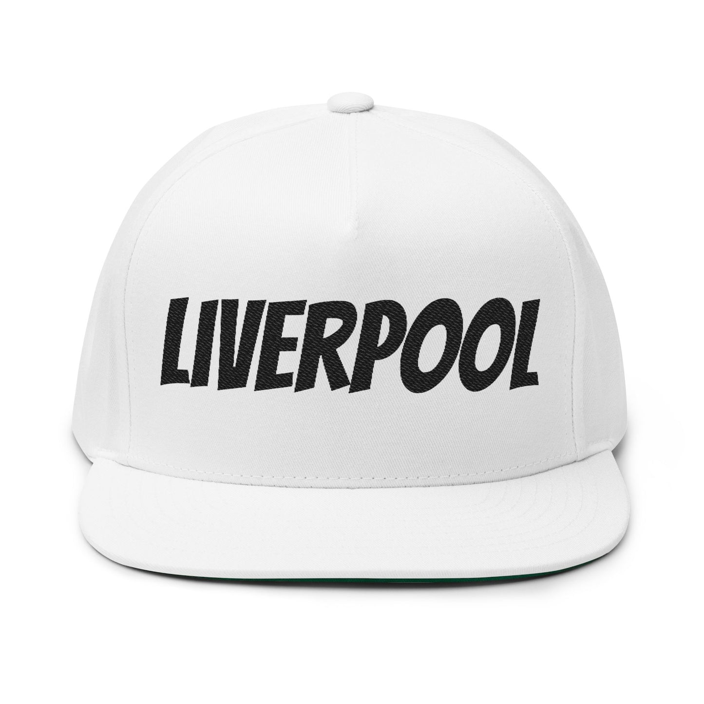 Liverpool Embroidered Flat Bill Cap — Bold Streetwear Snapback Hat