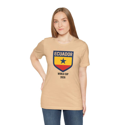 Ecuador World Cup 2026 Unisex Cotton Crew Tee by Printify