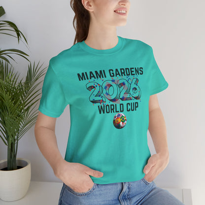 Miami Gardens World Cup Unisex Cotton Crew Tee