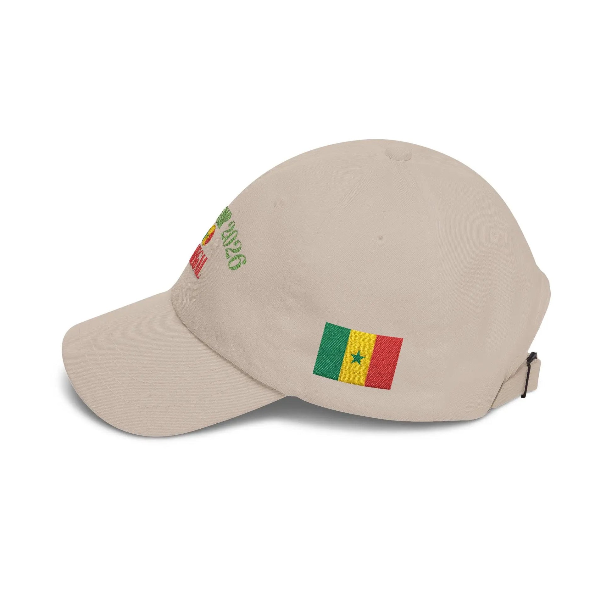 Senegal World Cup 2022 Dad Cap — Embroidered Football Fan Hat by Printify
