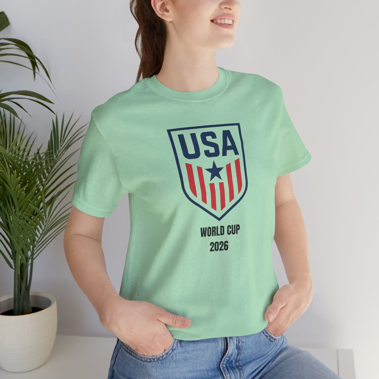 USA World Cup 2026 Unisex Cotton Crew Tee