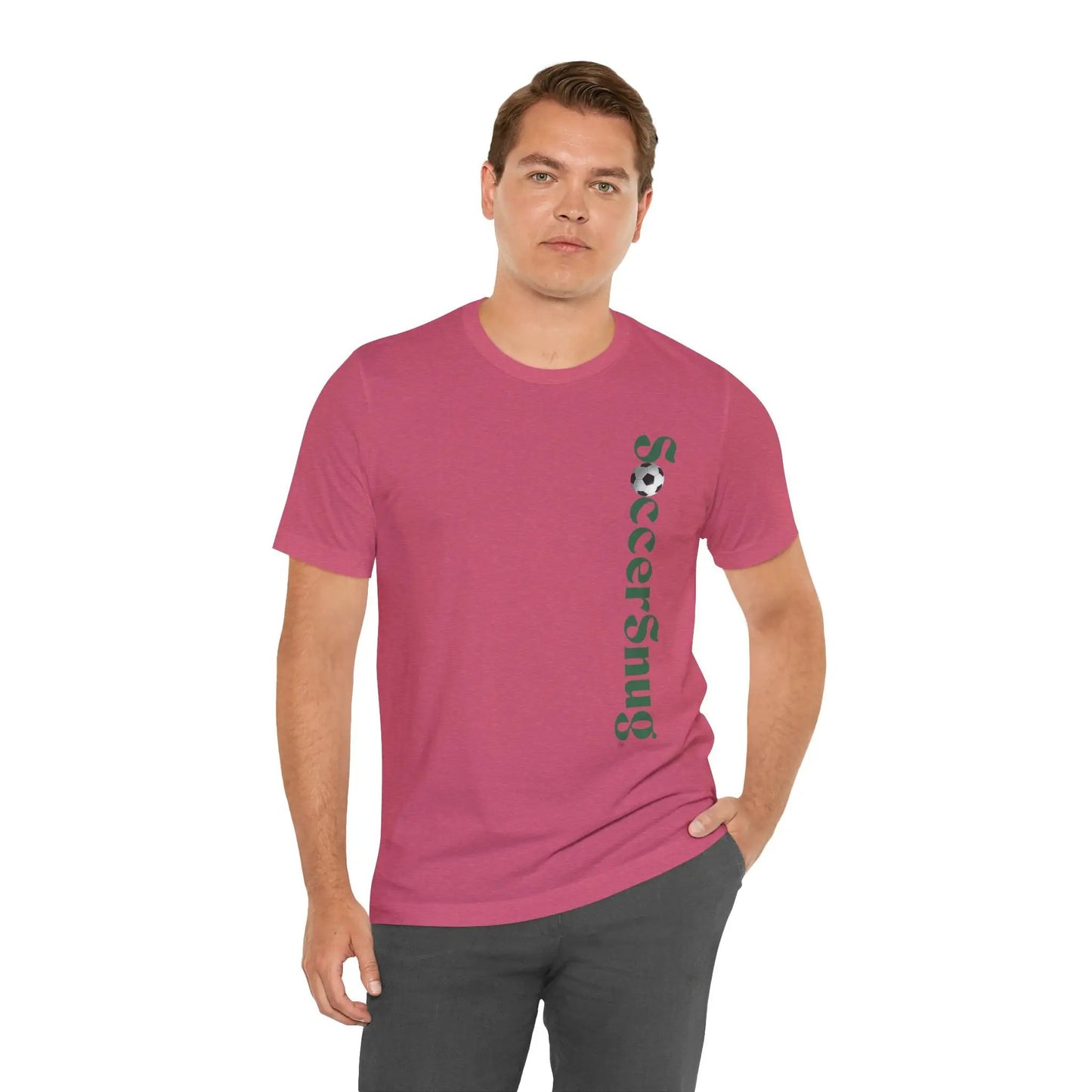 SoccerSnug Unisex Soccer Jersey Short Sleeve Tee by Printify