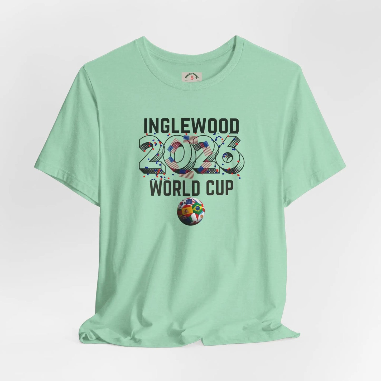 Inglewood World Cup 2026 Host Unisex Cotton Crew Tee by Printify