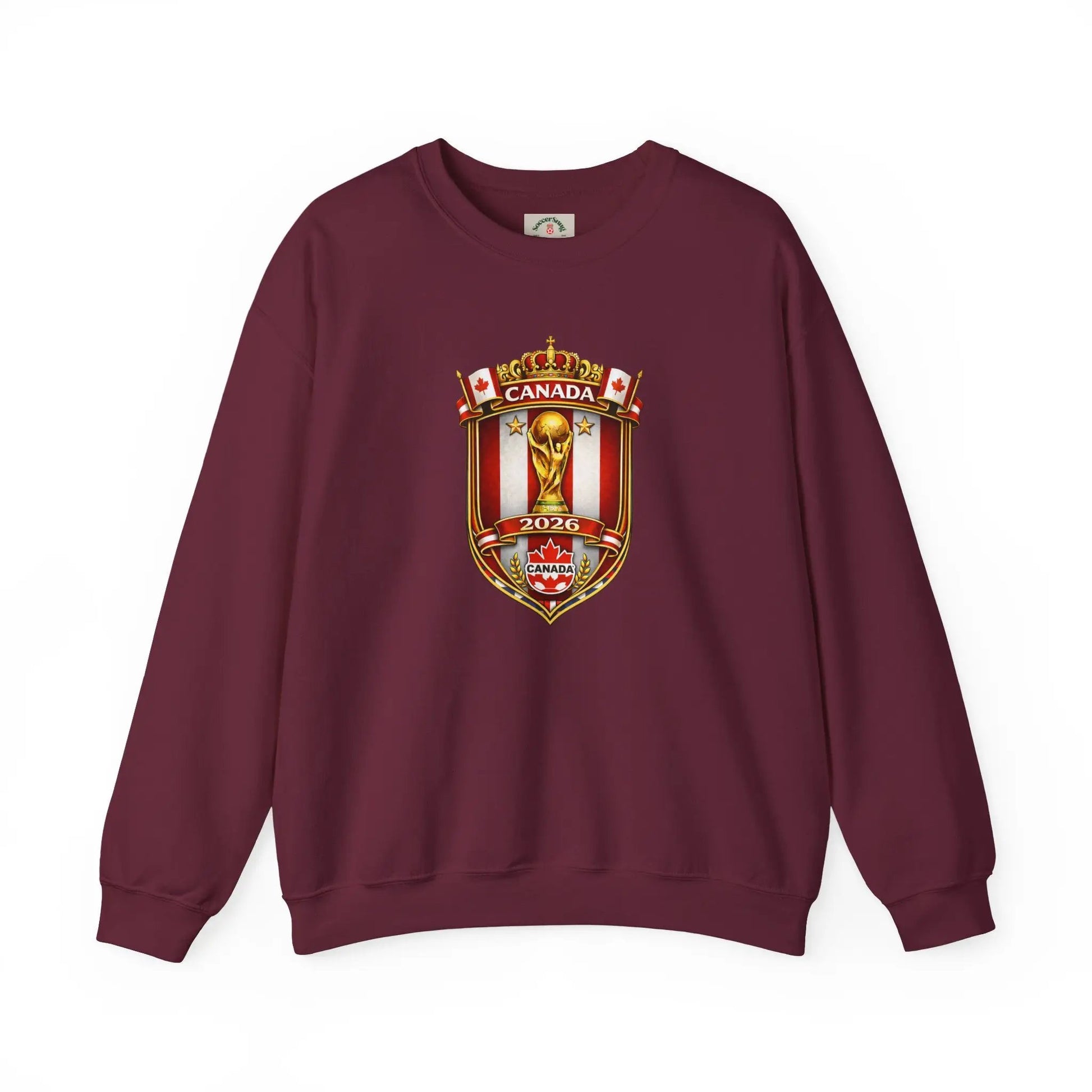 Canada World Cup 2026 Crewneck Sweatshirt by Printify