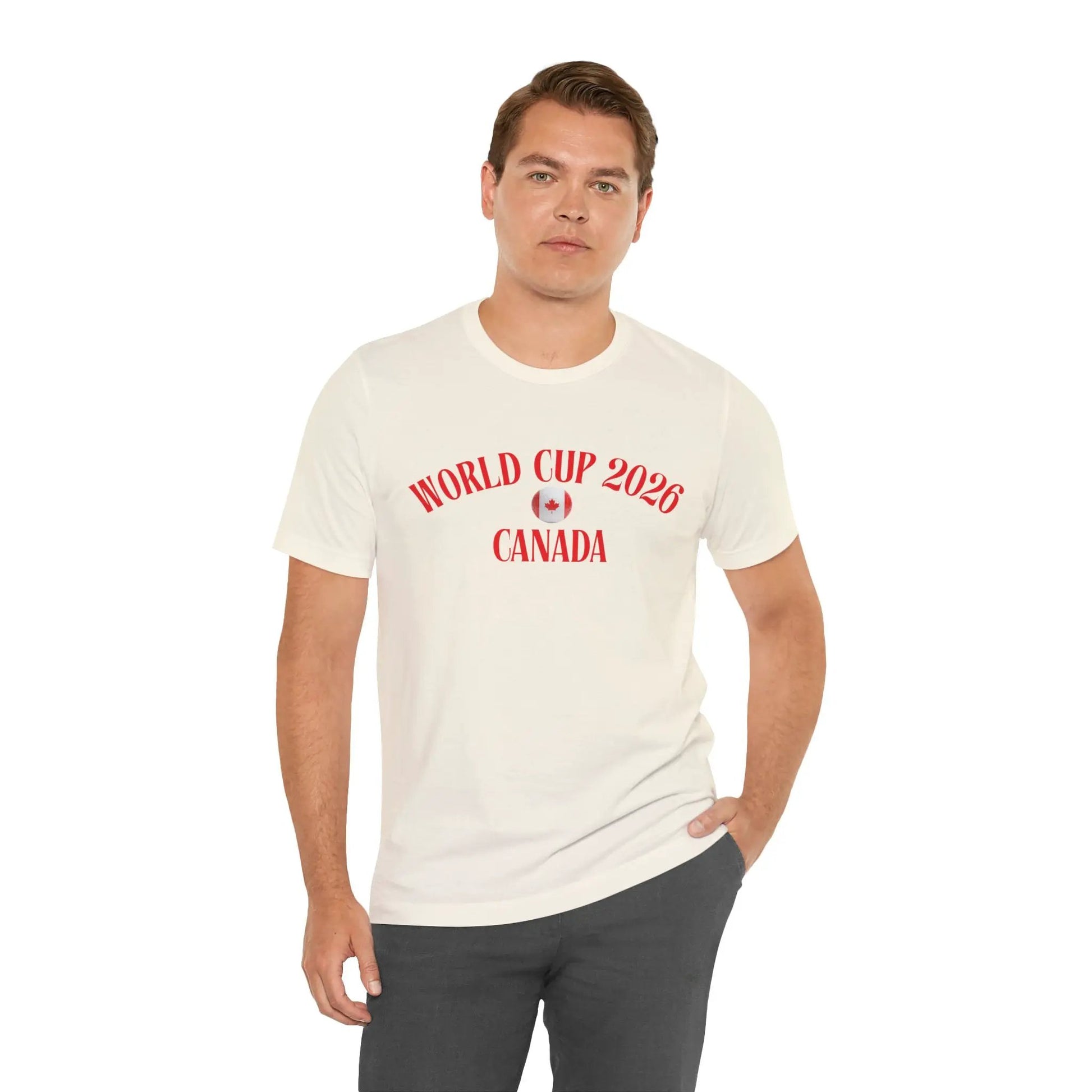 World Cup 2026 Canada T-Shirt — Canadian Soccer Fan Tee by Printify
