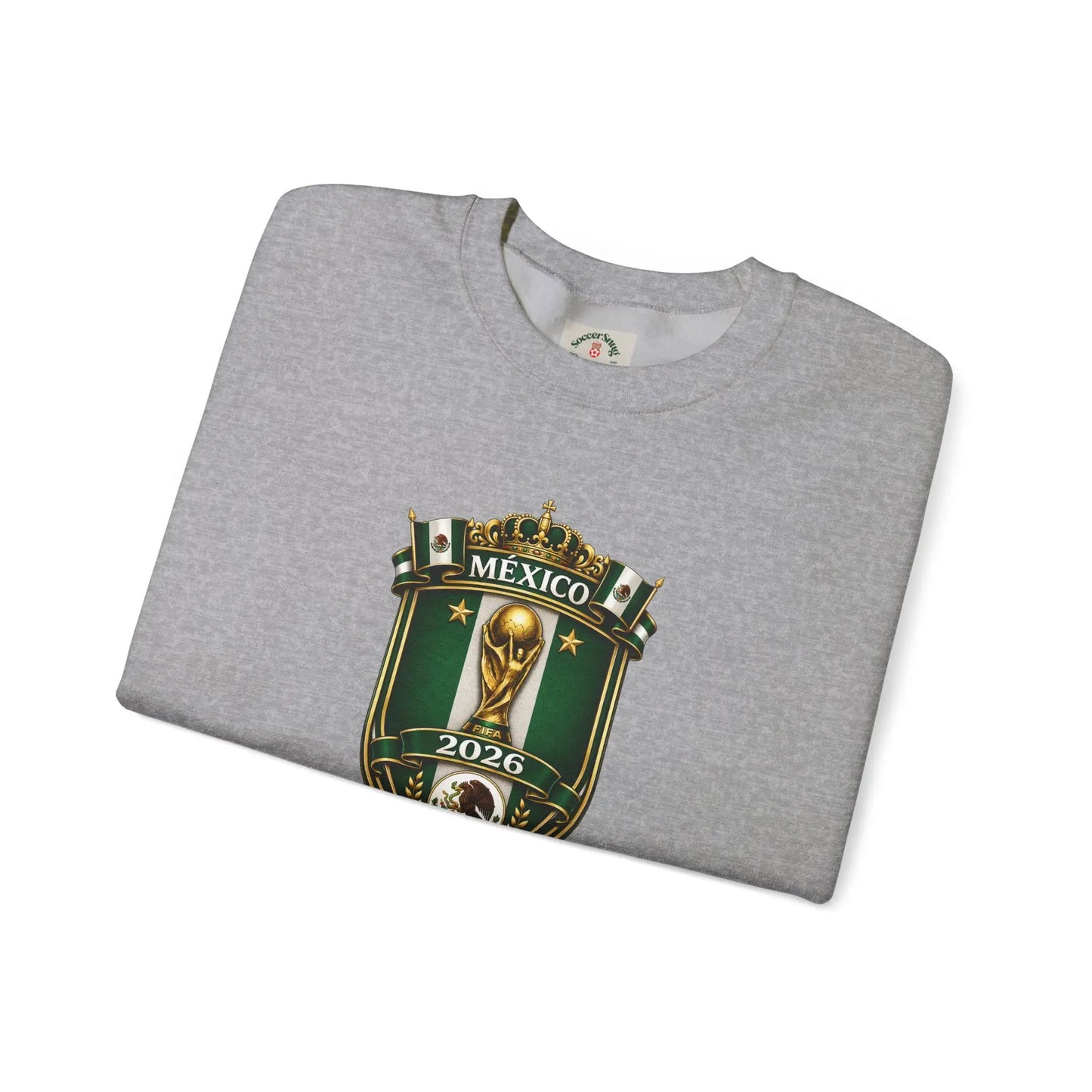 Mexico World Cup 2026 Crewneck Sweatshirt by Printify